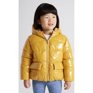 Żółta kurtka dziecięca Mayoral dla dziewczynek