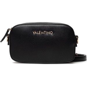 Czarna torebka Valentino w młodzieżowym stylu na ramię średnia