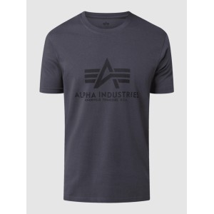 T-shirt Alpha Industries z bawełny w młodzieżowym stylu