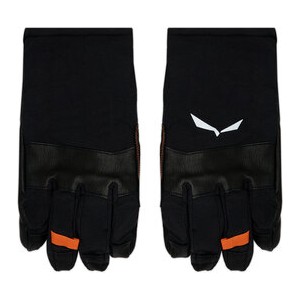 Czarne rękawiczki Salewa