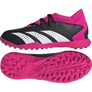 Różowe buty sportowe dziecięce Adidas predator dla chłopców sznurowane