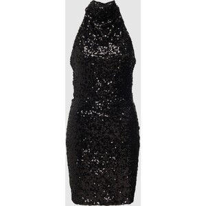 Czarna sukienka Gina Tricot mini bez rękawów dopasowana