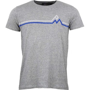 T-shirt Peak Mountain z bawełny w młodzieżowym stylu
