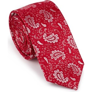 Czerwony krawat Wittchen