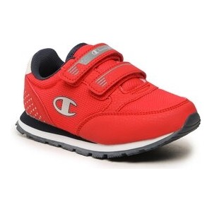 Czerwone buty sportowe dziecięce Champion na rzepy