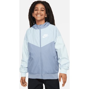 Niebieska kurtka dziecięca Nike dla chłopców