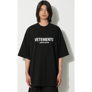T-shirt Vetements w młodzieżowym stylu z nadrukiem