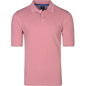 Różowa koszulka polo Redmond w stylu casual