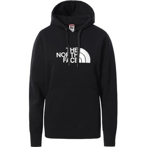 Czarna bluza The North Face krótka w sportowym stylu