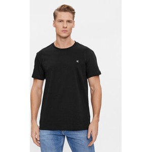 Czarny t-shirt Calvin Klein z krótkim rękawem