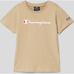 Koszulka dziecięca Champion z krótkim rękawem z bawełny