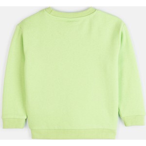 Zielona bluza dziecięca Gate z bawełny