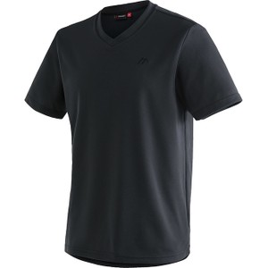 Czarny t-shirt Maier Sports w sportowym stylu