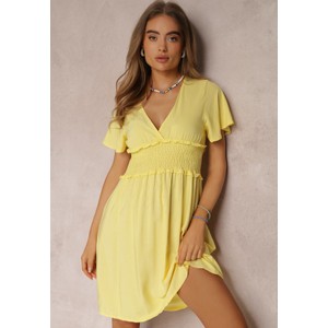 Żółta sukienka Renee mini