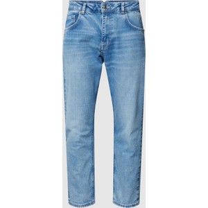 Niebieskie jeansy Gabba w street stylu z bawełny