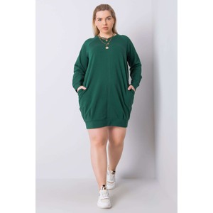 Zielona sukienka 5.10.15 prosta mini w stylu casual