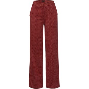 Czerwone spodnie More & More w stylu retro