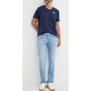 Niebieskie jeansy Hugo Boss w stylu casual