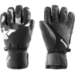 Czarne rękawiczki Zanier