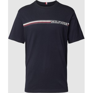 T-shirt Tommy Hilfiger z krótkim rękawem w młodzieżowym stylu z bawełny