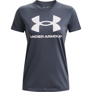 Bluzka Under Armour z okrągłym dekoltem z krótkim rękawem w sportowym stylu