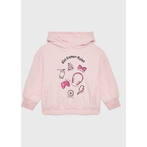 Różowa bluza dziecięca zippy