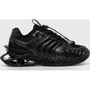 Czarne buty sportowe Plein Sport sznurowane