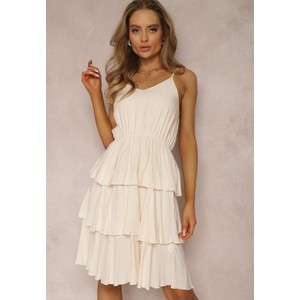 Sukienka Renee mini w stylu klasycznym na ramiączkach