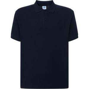 Niebieski t-shirt JK Collection w stylu casual z krótkim rękawem z bawełny
