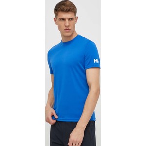 Niebieski t-shirt Helly Hansen w stylu casual