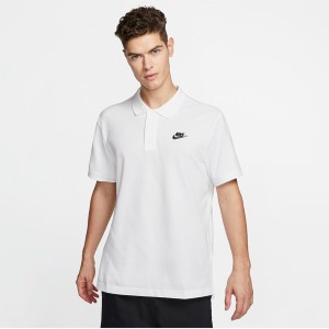 Koszulka polo Nike w sportowym stylu z krótkim rękawem z bawełny