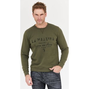 Zielona bluza La Martina w młodzieżowym stylu
