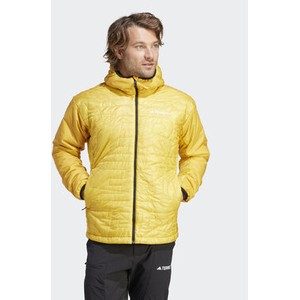 Żółta kurtka Adidas w sportowym stylu krótka
