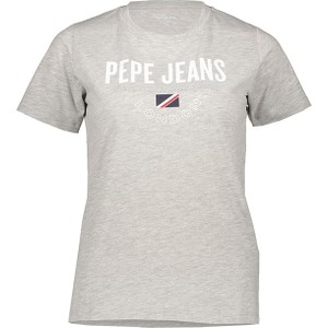 T-shirt Pepe Jeans z krótkim rękawem z okrągłym dekoltem z bawełny