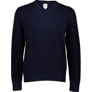 Niebieski sweter Gap z bawełny
