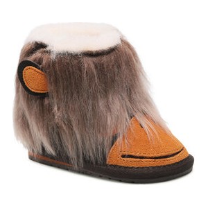 Brązowe buty dziecięce zimowe Emu Australia