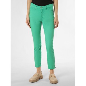 Zielone jeansy MAC w stylu casual