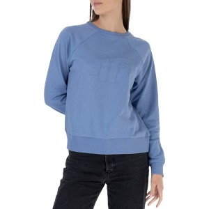Niebieska bluza 4F z bawełny w sportowym stylu