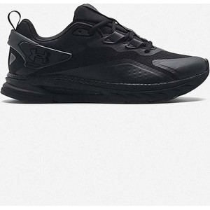 Czarne buty sportowe Under Armour z płaską podeszwą w sportowym stylu zx flux