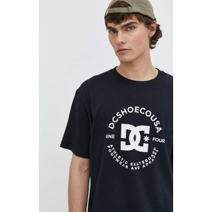 T-shirt DC Shoes z nadrukiem w młodzieżowym stylu