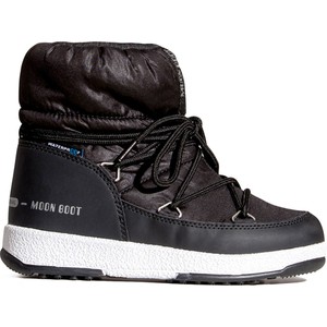 Czarne buty dziecięce zimowe Moon Boot