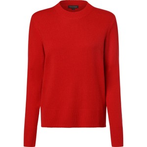 Czerwony sweter Franco Callegari z wełny