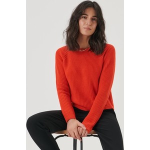 Pomarańczowy sweter Sinsay