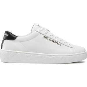 Sneakersy KARL LAGERFELD - KL51019 White Lthr