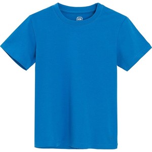 Niebieska koszulka dziecięca Cool Club z bawełny