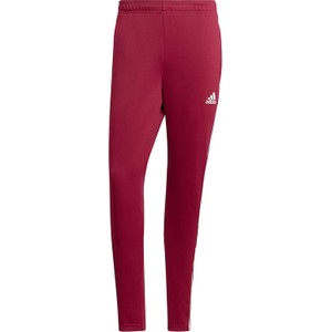 Czerwone spodnie sportowe Adidas w sportowym stylu