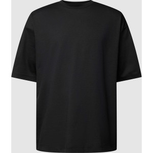 Czarny t-shirt Tom Tailor Denim z bawełny