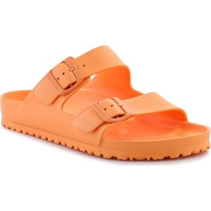 Pomarańczowe buty letnie męskie Birkenstock