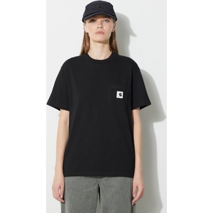 Czarny t-shirt Carhartt WIP z bawełny