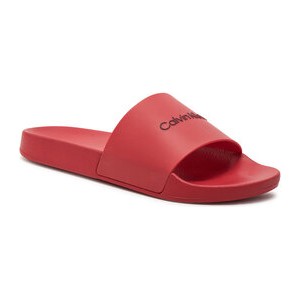 Czerwone buty letnie męskie Calvin Klein